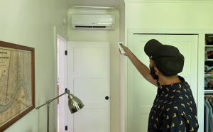 Ductless mini split heat and cool