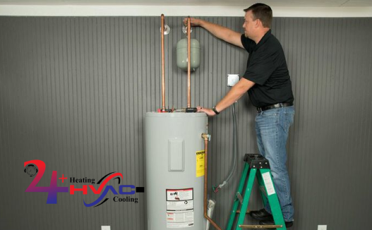 Hot water heater installation