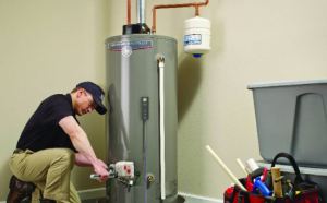 Hot water heater installation